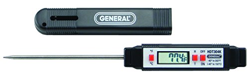 Stem Digital Thermometer General Tools model HDT304K